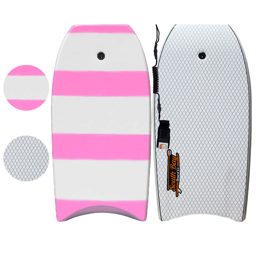 42" Onda Bodyboard - Beginners Body Board for Kids - Durable, Lightweight EPS Core - HDPE Impact Netting Plastic Bottom Deck - Pink - Main Image