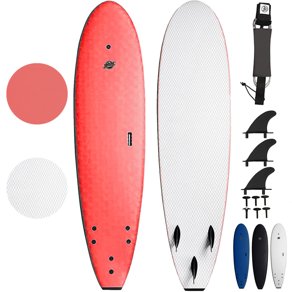 7' Ruccus Premium Beginner Surfboard