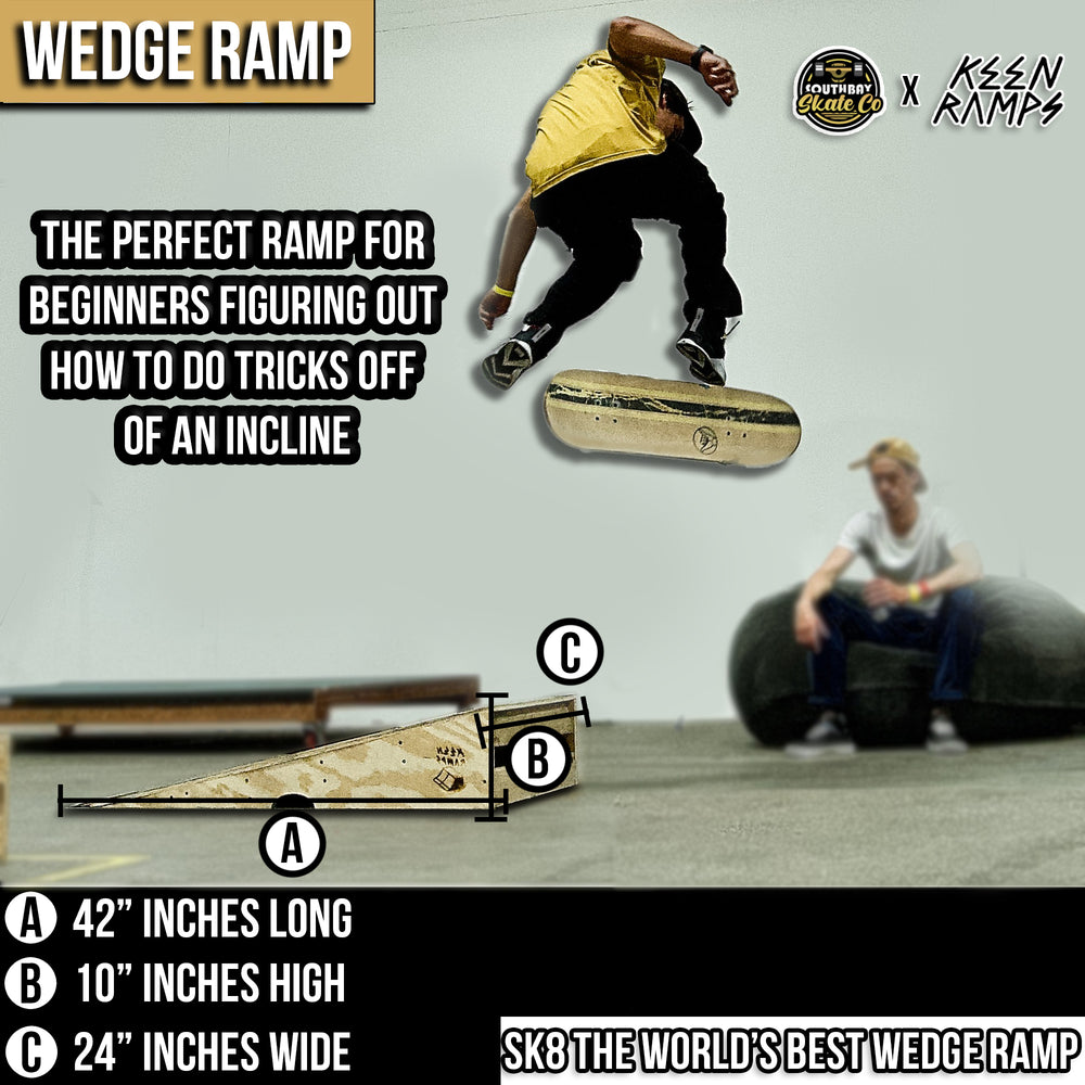 Wedge Skateboard Ramp