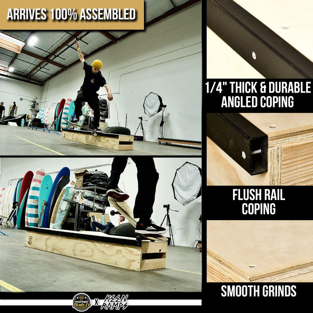 Skateboard Grind Box (4' & 6' Boxes)