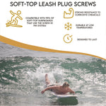 Soft Top Surfboard Leash Plug Screw
