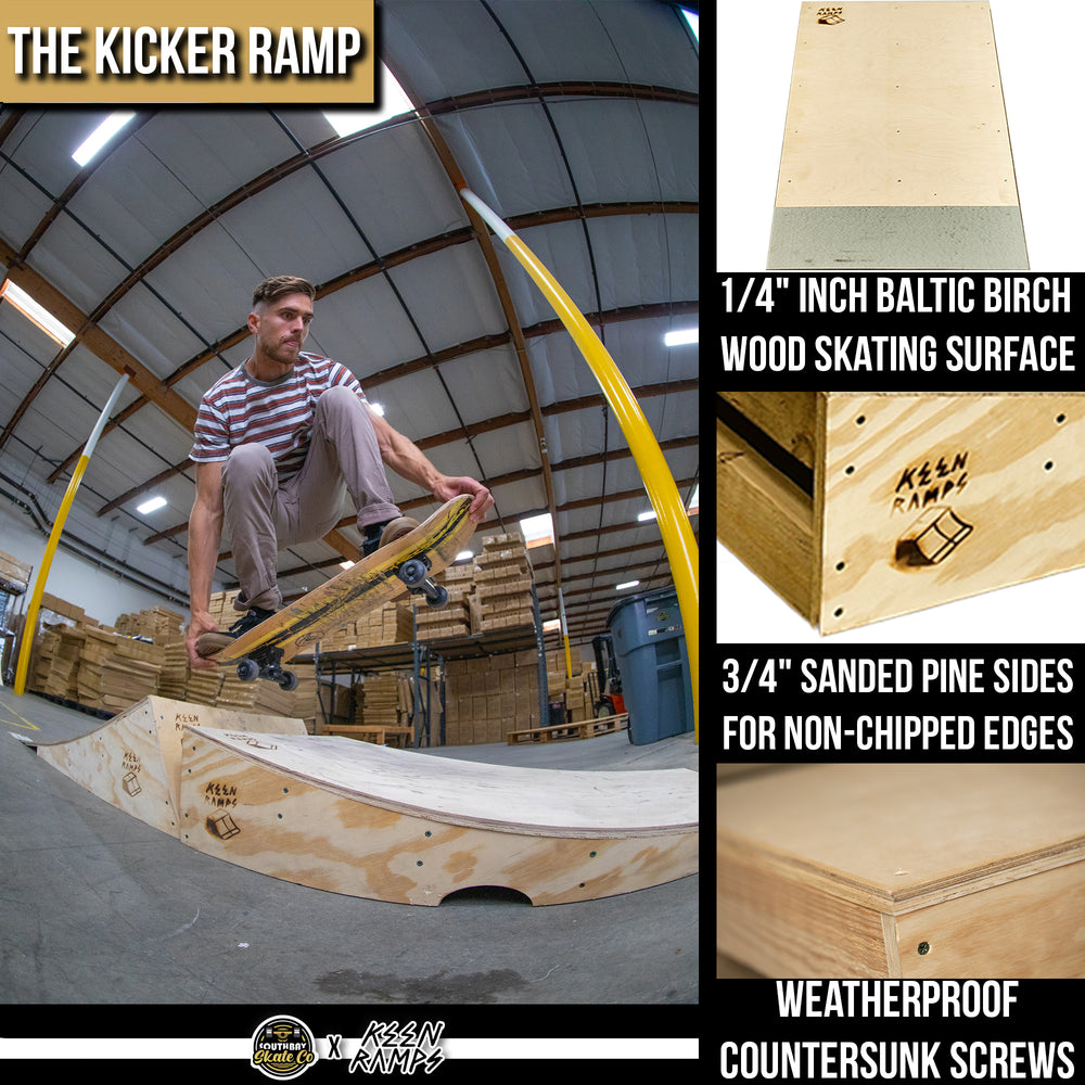 Kicker Skateboard Ramp