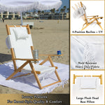 The Luxury Wood Beach Chair