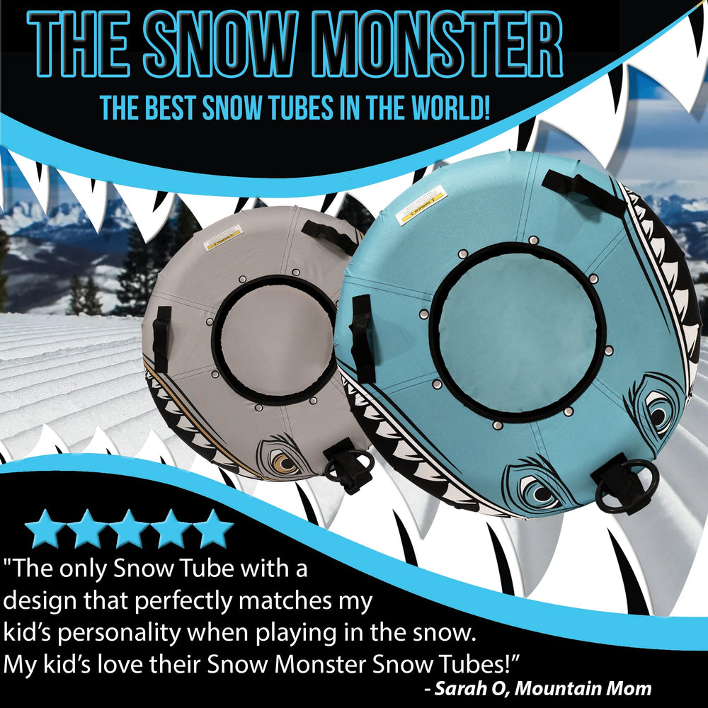 The Snow Monster Snow Tube - Aqua