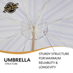 The Luxurious Beach Umbrella