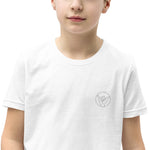 Youth Short Sleeve T-Shirt - White Shaka Logo